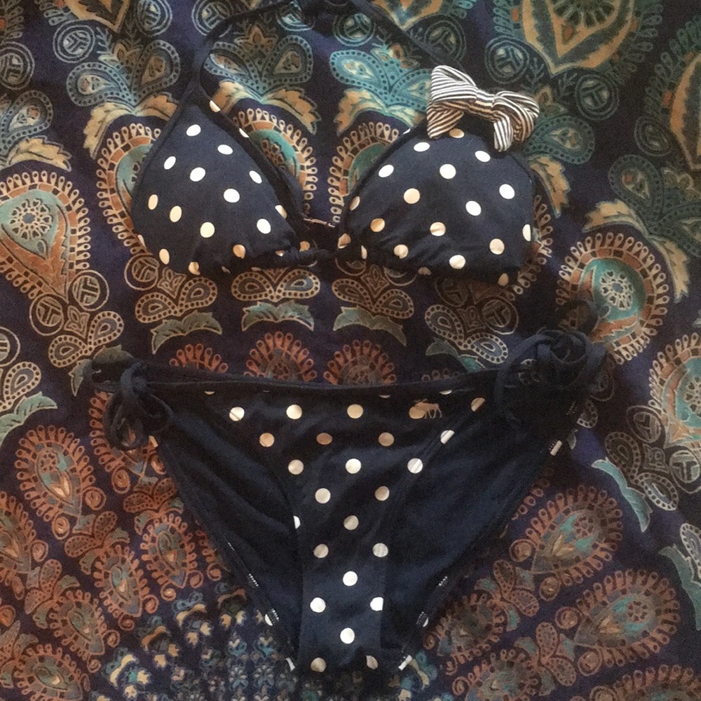 Polka Dot Bow Bikini